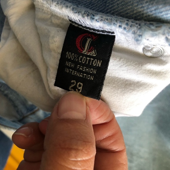 VTG CL Jeans Wear Straight Leg Jeans Size 29 Mens - Picture 11 of 15